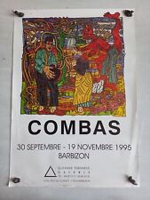 COMBAS Poster 1995 Expo Barbizon Galerie Tarasieve Old Collection 