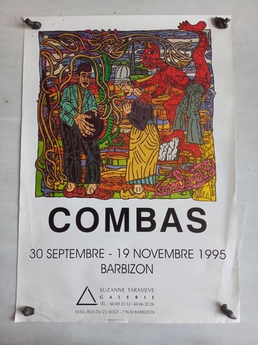 Affiche combas 1995 expo - affiche,