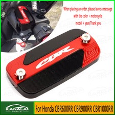 Front Brake Fluid Reservoir Cap Oil Tank Cover Sock For Honda CBR 600RR 1000RR