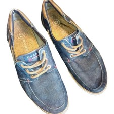 Bugatti Denim Shoes EU 43 US 10 Cork Insoles 321-50203-6900 We Are Europe 