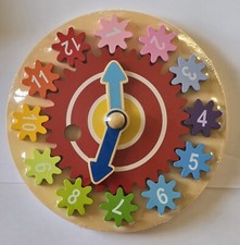 Ma Premiere Horloge Bois