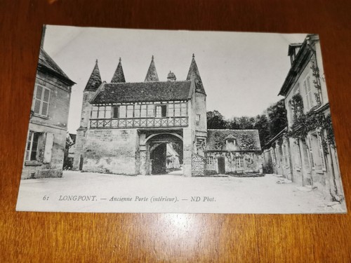 Old postcard longpont - postcard, 02