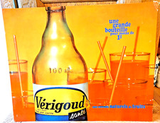 Affiche carton publicitaire SODA VERIGOUD