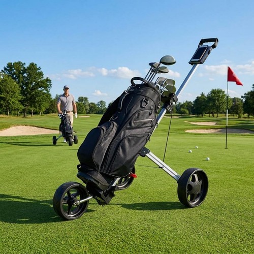 Trolley golf pliable léger - de,