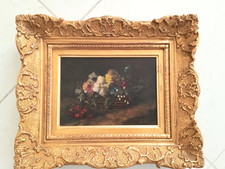 HUILE ANCIENNE PANNEAU