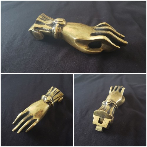 Bronze xixe heurtoir - xixe, porte