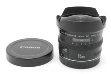 [Almost MINT] Canon EF 15mm f/2.8 Fisheye Wide Angle AF Lens From JAPAN