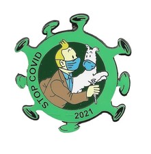 bd TINTIN & MILOU  pin