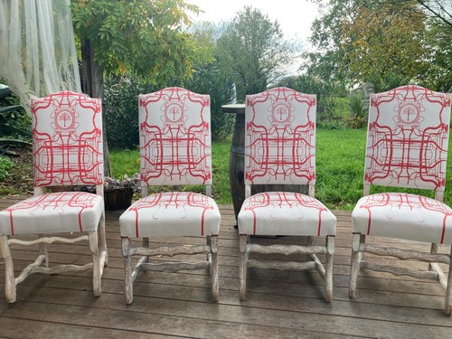 Lot chaises anciennes - de,