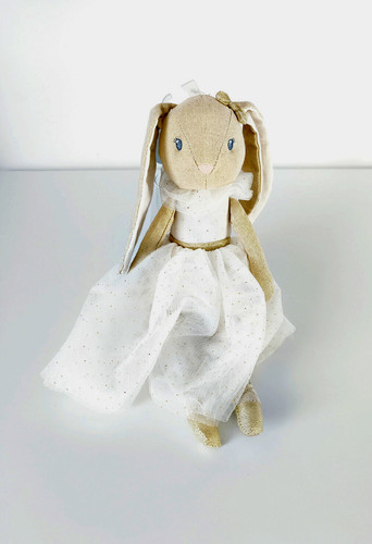 Peluche doudou lapin ballerine - lapin,