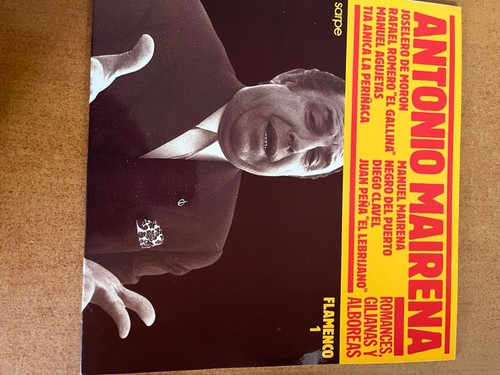 Disque vinyl antonio mairena - disque,
