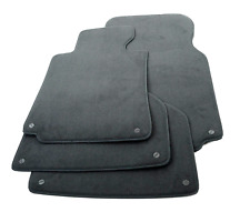 Tapis de Sol Convient pour BMW 7er Type E38 Premium Velours Noir 8xT-Stift