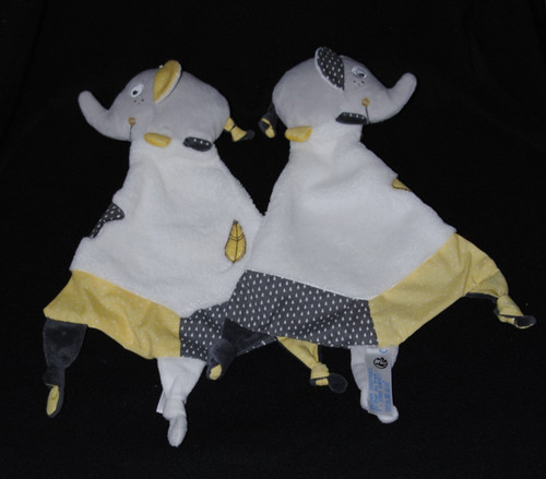 Lot doudou plat éléphant - lot,