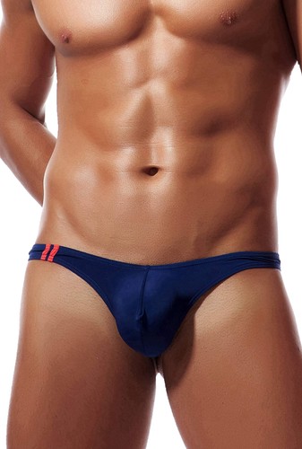 Hommes string soie glacée - string,