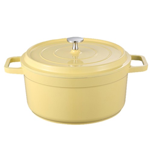 Jaune casserole en - jaune,