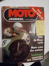 MOTO JOURNAL  376 GUZZI SP