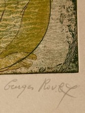 Tableau ancien lithographie