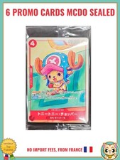 Promo One Piece Mcdonald's Chopper 2025 Sealed - 6 PROMO