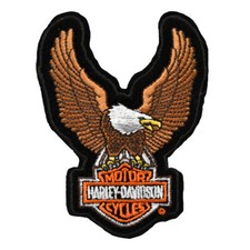 Harley Davidson Patch Upwing