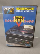 SEGA MEGADRIVE MEGA CD MD backup RAM cartridge NTSC-J JAPANESE VERSION Boxed