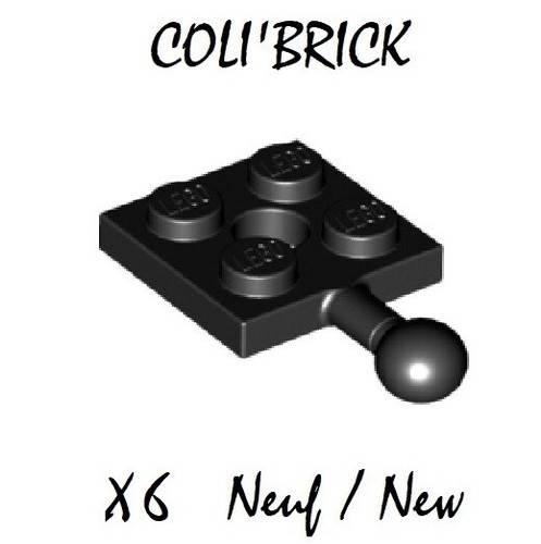 Lego 15456 plate 2x2 with - 6x,