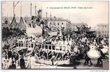 06 NICE - carnaval 1908 - char