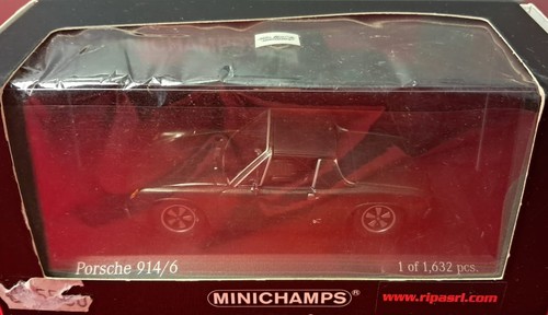 Minichamps porsche 914 verte - minichamps, 914/6