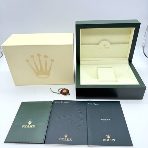 Rolex watch box datejust - watch,