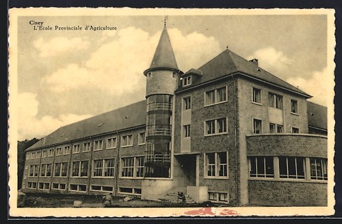 Cpa ciney ecole provinciale - ciney,,