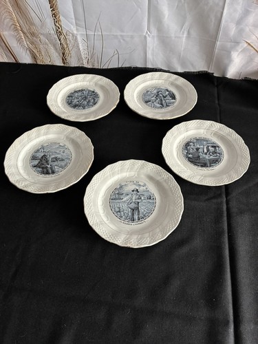 Belle serie assiettes les - serie, 5