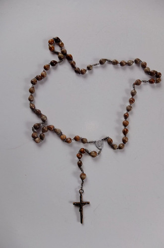 Ancien chapelet avec crucifix - ancien,