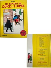 HERGE LES EXPLOITS DE QUICK ET