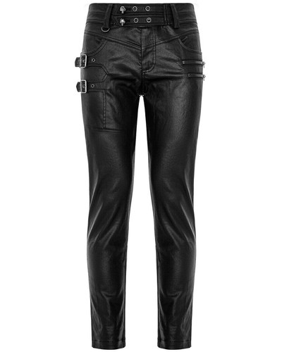 Pantalon motard cuir - pantalon, en