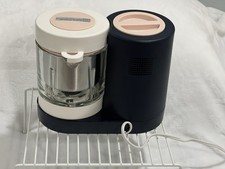 BEABA Babycook Neo Baby Food Maker | Non-Toxic Glass & Stainless Steel Midnight