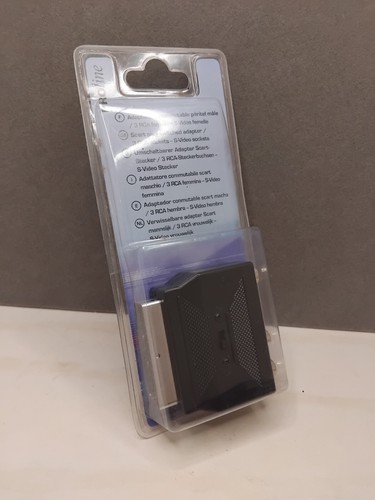 Adaptateur péritel mâle 3 - mâle,