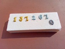 Chiffres Métal Képi