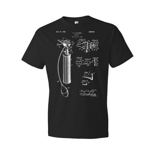Otoscope patent shirt - patent,