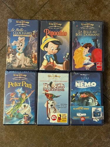 Lot cassettes vhs - cassettes, disney