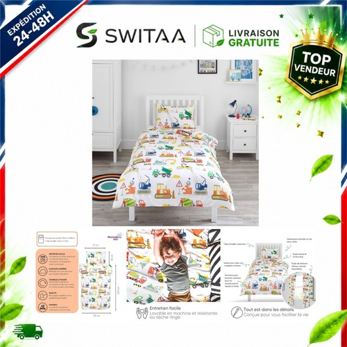 Parure lit enfant 140x200 - , cm