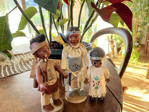 Poupées petit indiens - lot, de