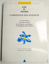 CARREFOUR DES SCIENCES LIVRE