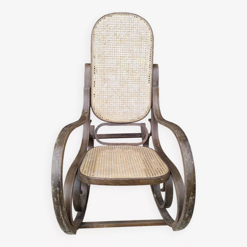 Rocking chair bois et - rocking-chair, en