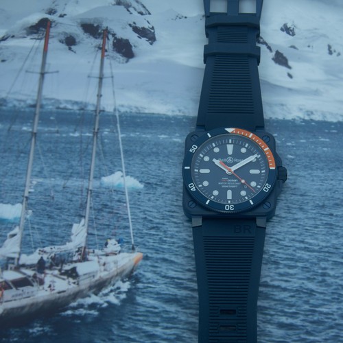 Bell ross br03 diver tara - &,
