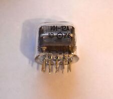 IN-12 NIXIE TUBES 100% GARANTY WORKING IN12 IN-12A IN-12B IN12A IN-12B