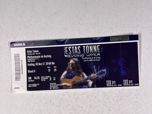 Estas tonne concert ticket - concert,