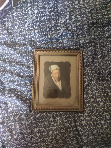 Ancien tableau scene genre - de,