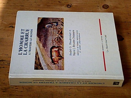 Homme charrue à - et,