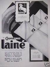 ADVERTISEMENT 1930 WARM WOOL BLANKETS LIGHTLY MELLOW - ADVERTISING