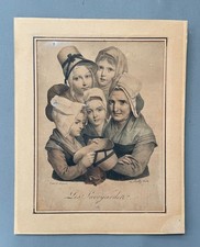 Les Savoyardes, lithographie