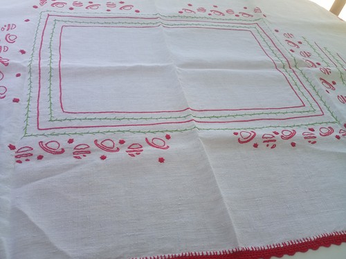 Nappe ancienne artisanal